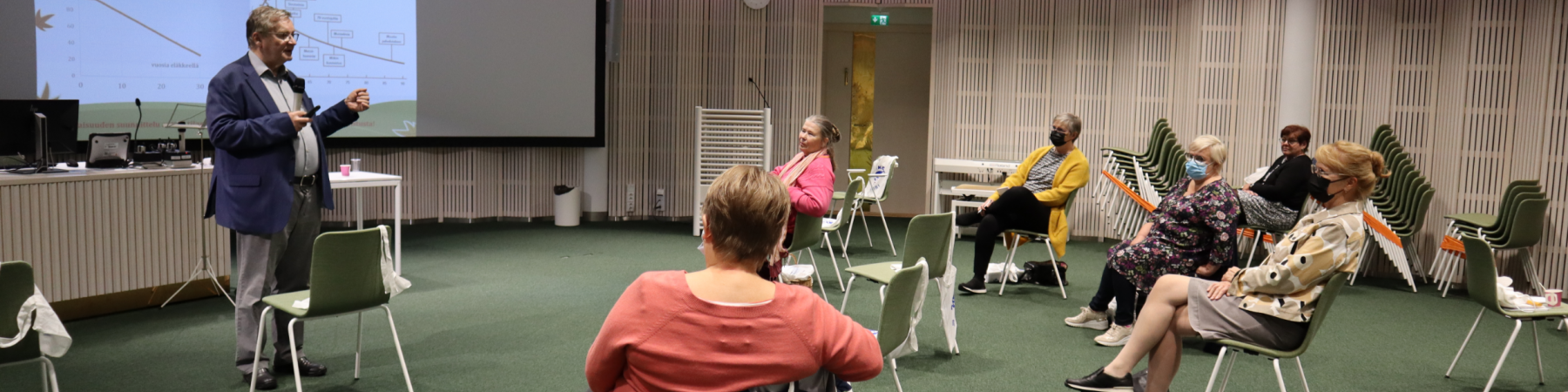 Rohkeasti seniori -hankkeen toiminta täydessä käynnissä