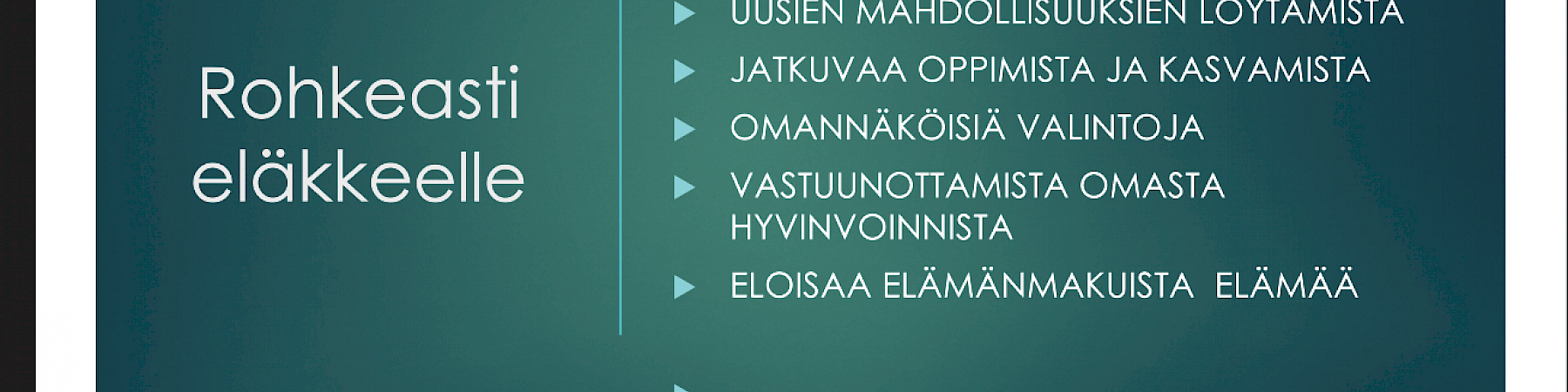 Hankkeen matalan kynnyksen toimintaa suunnitellaan syksylle!