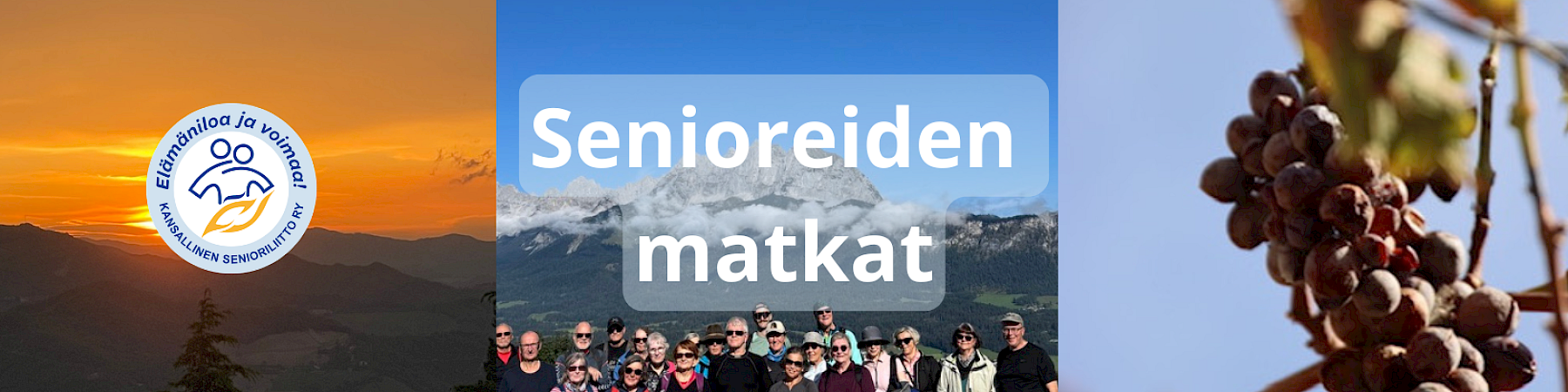 Senioreiden matkat keväällä ja kesällä 2026